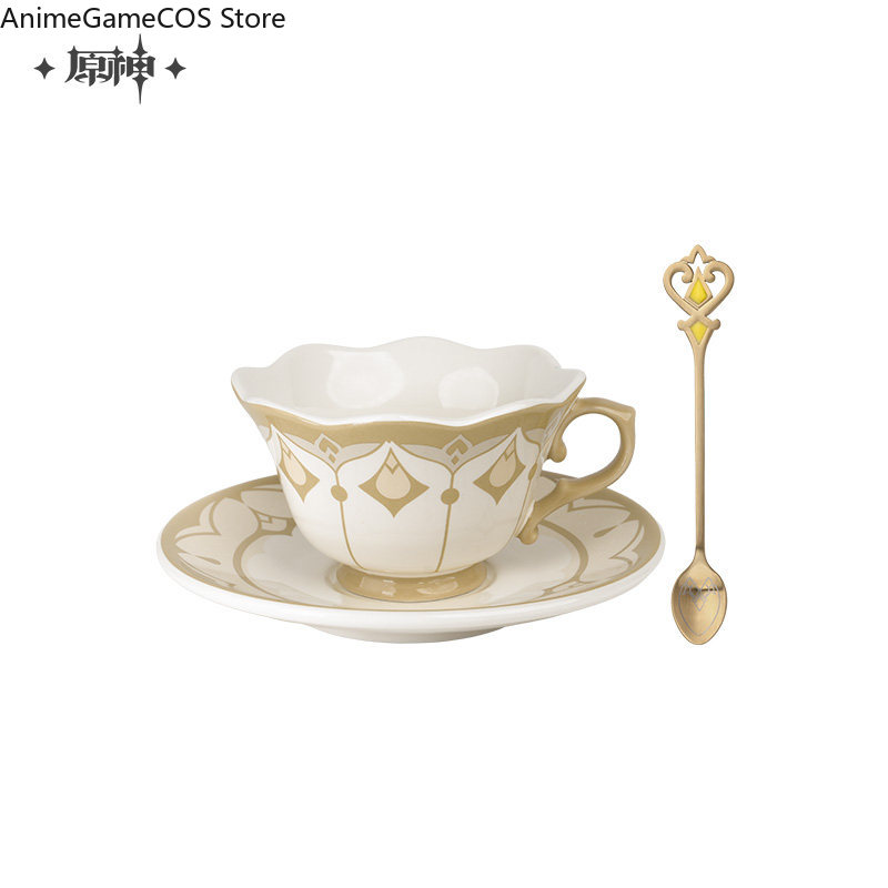 Coffee Tea & Hot Chocolate - Set Tazza e Piattino Ufficiale Genshin