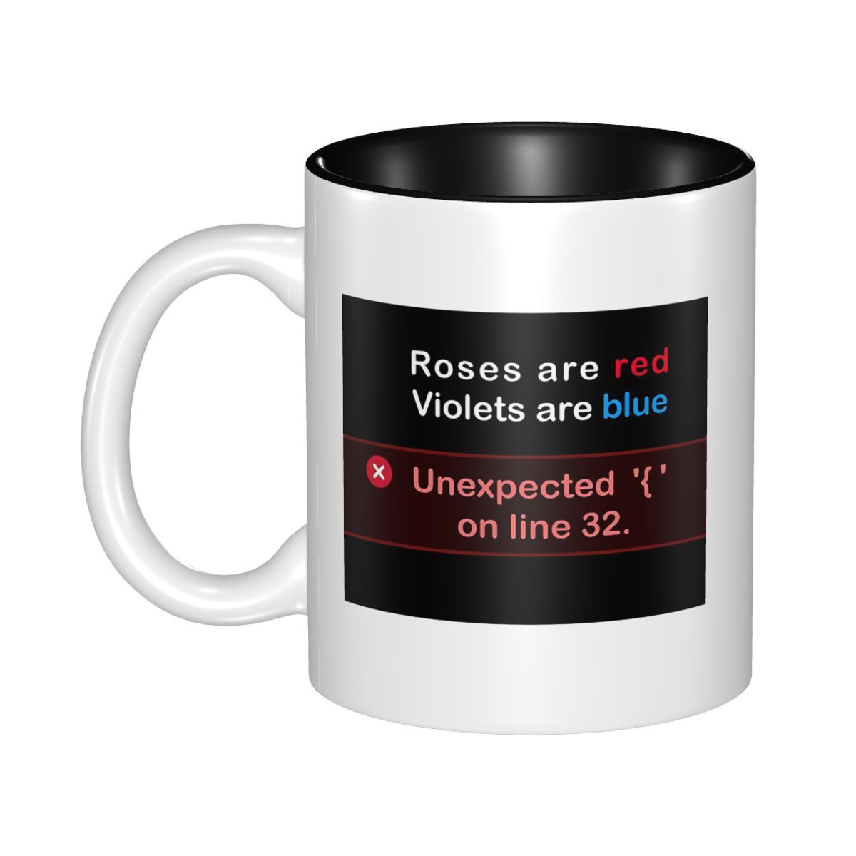 Coffee Tea Joke - Tazza Divertente per Programmatori, Tazze in