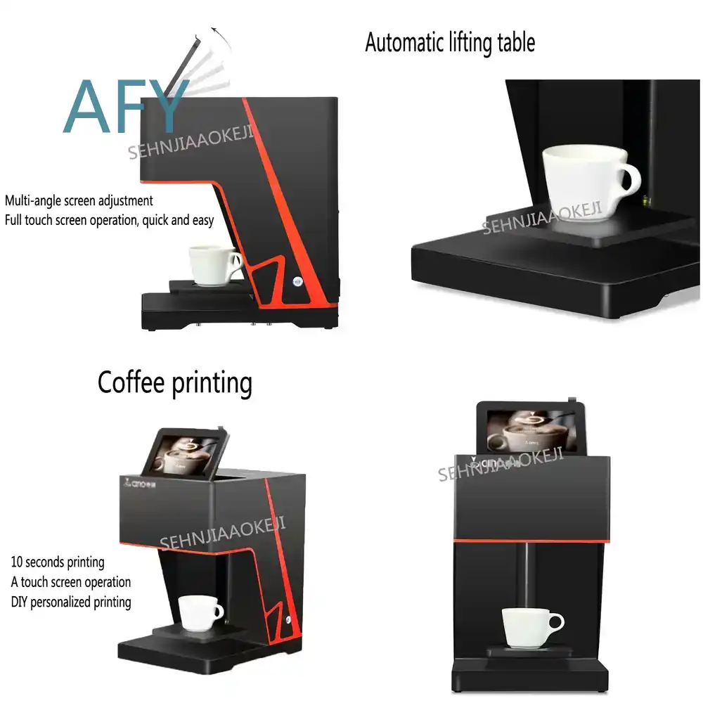 Coffee Tea Machine For Home - Stampante 3D per Caffè con Schermo