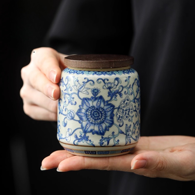 Coffee Tea Tumbler - Contenitore per tè sigillato in porcellana