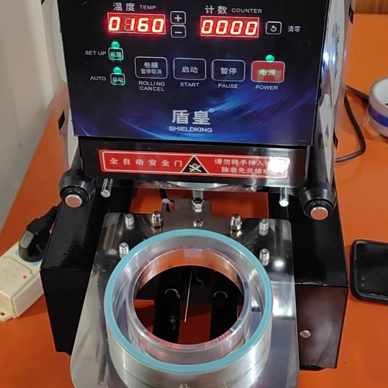 Coffee Tea & Hot Chocolate - Macchina Sigillatrice Automatica LY per Bicchieri
