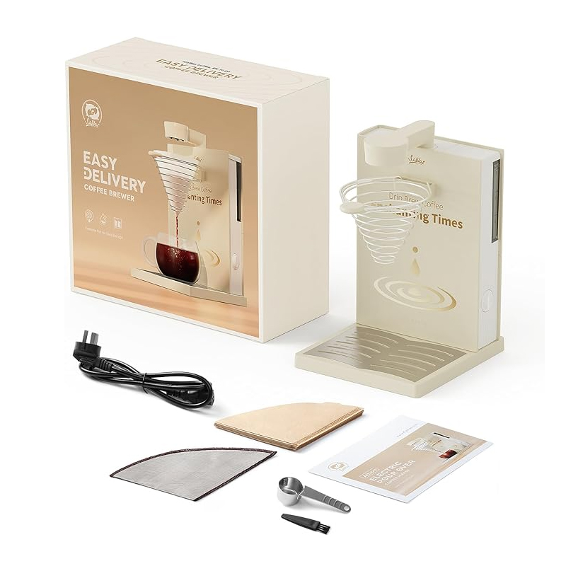 Coffee Tea Machine For Home - ICafilas portatile pieghevole elettrico versare sopra