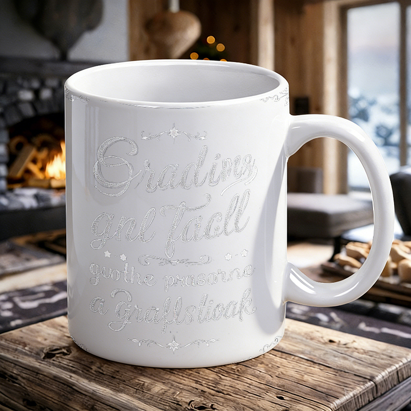 Tazza in ceramica con caratter - Coffee Tea Font recensione e prezzo