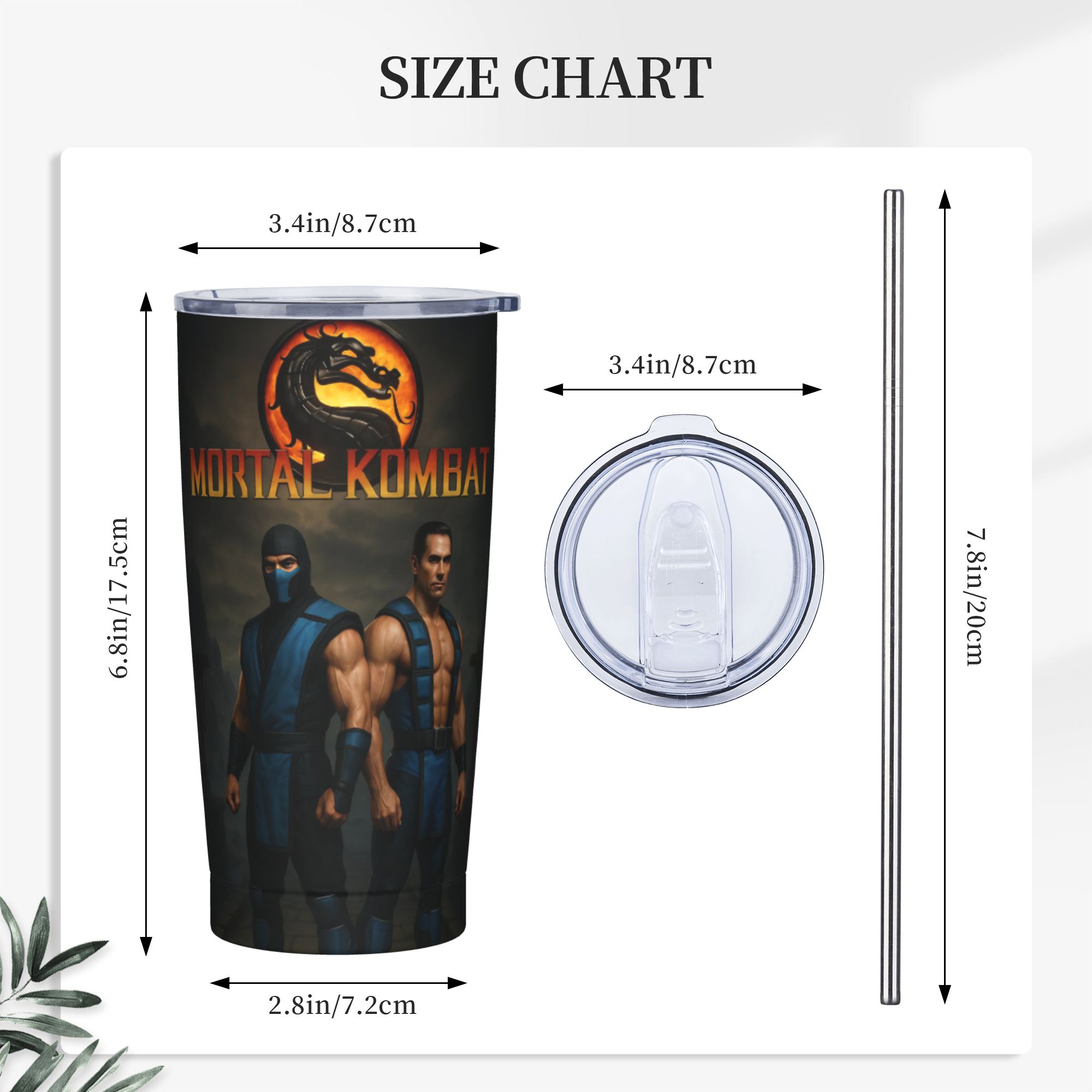 Tazza Termica Mortal Kombat II - Coffee Tea Tumbler recensione e prezzo