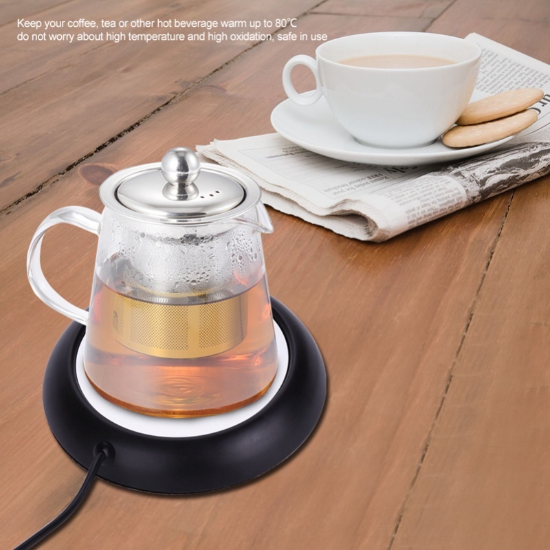 Scaldabevande USB effetto legn - Coffee Tea Warmer recensione e prezzo