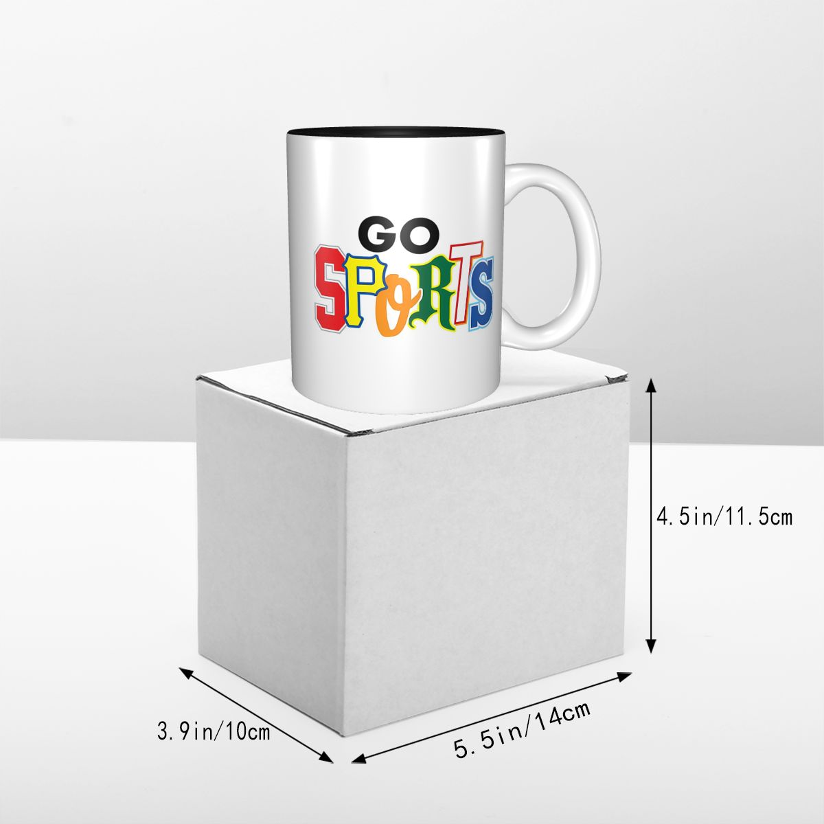 Tazza Go Sports con Diversi St - Coffee Tea Font recensione e prezzo
