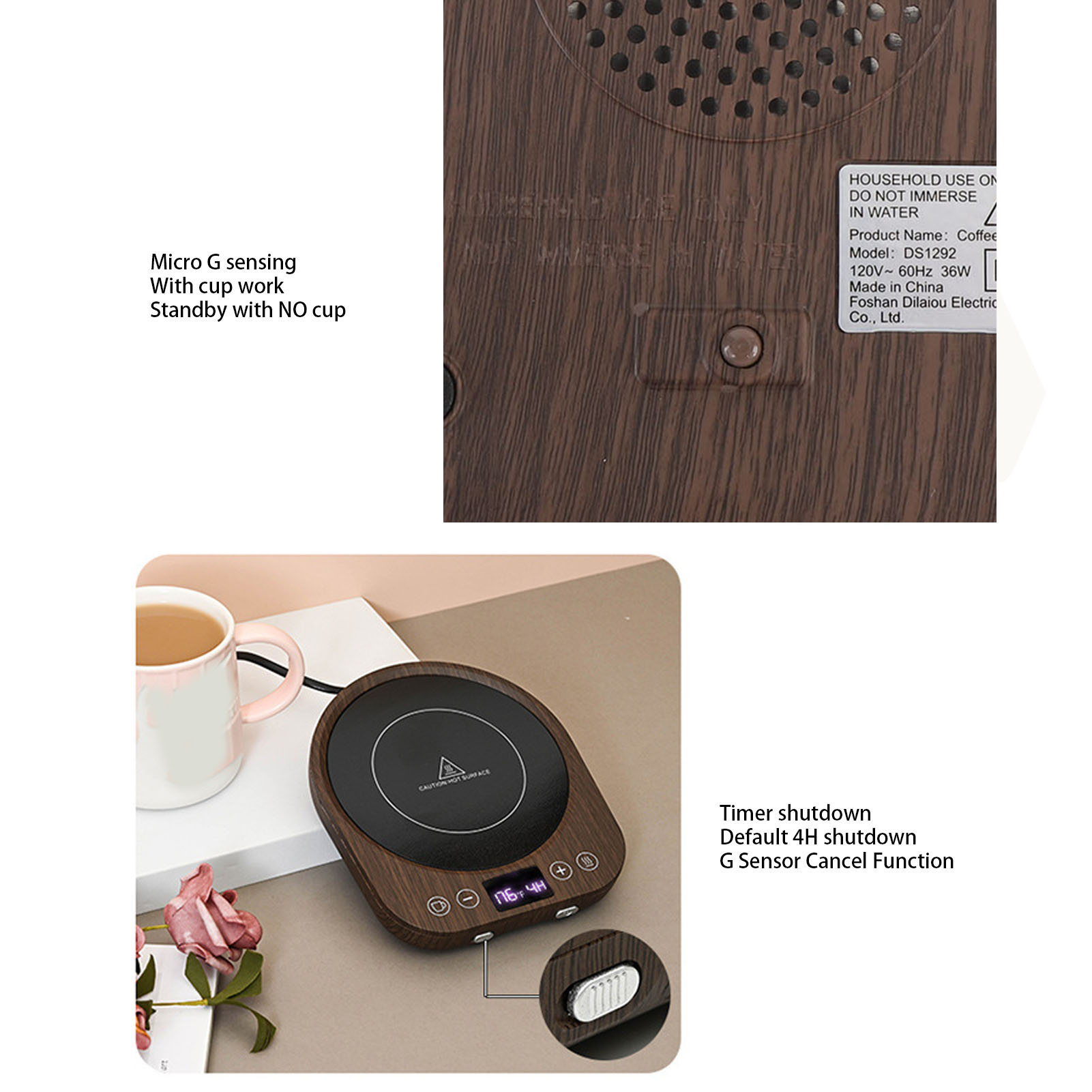 Scaldatazze 36W Riscaldamento  - Coffee Tea Warmer recensione e prezzo