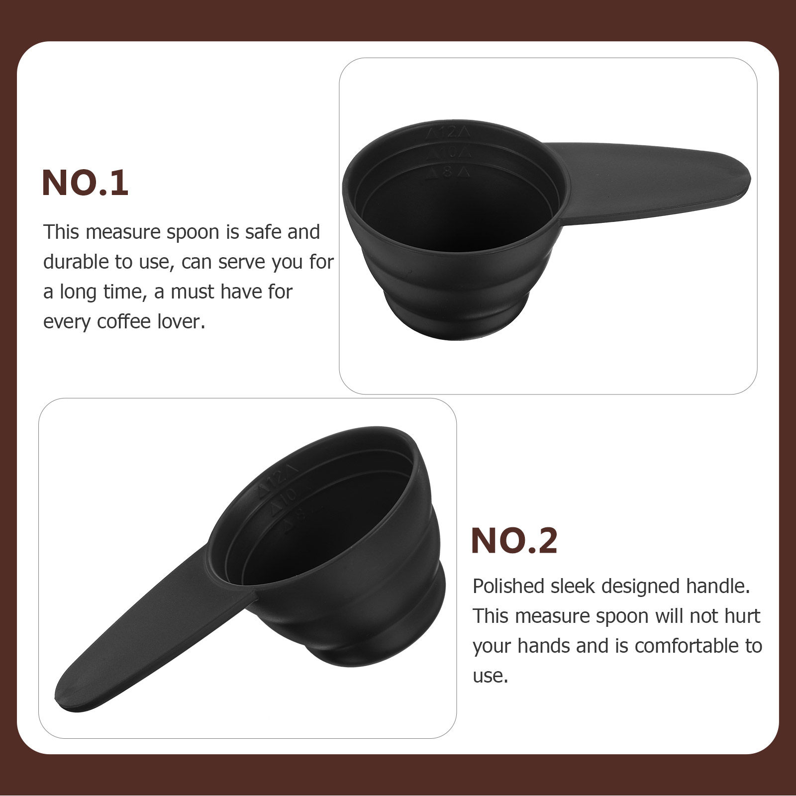 Set di 5 Cucchiai Dosatori con - Coffee Tea Spices recensione e prezzo