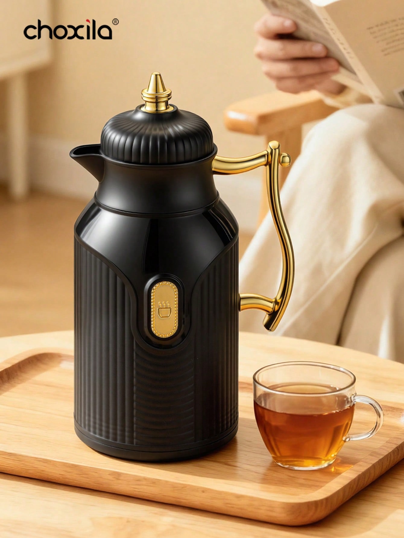 1 pezzo di bollitore termico d - Coffee Tea Warmer recensione e prezzo