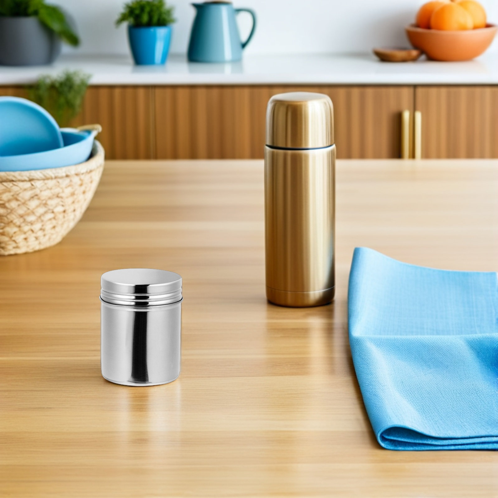 2 Contenitori in Acciaio Inox  - Coffee Tea Spices recensione e prezzo
