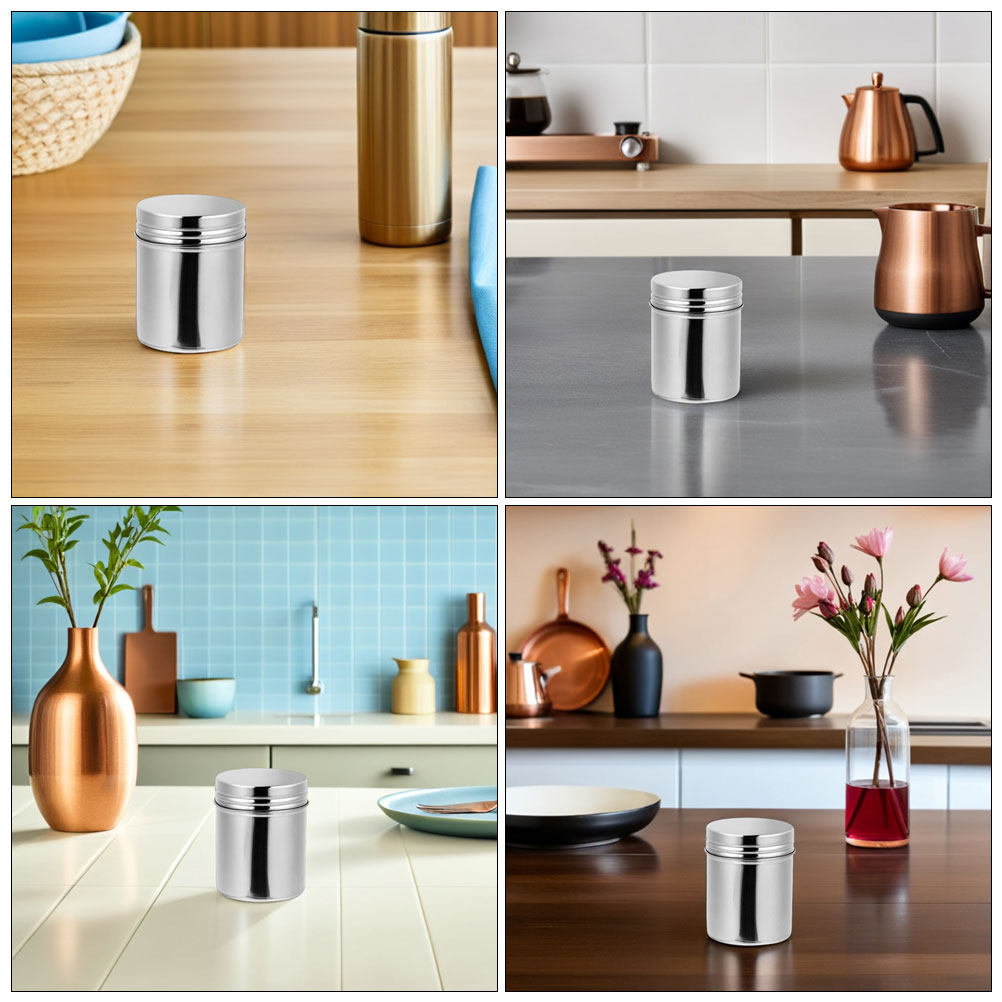 2 Contenitori in Acciaio Inox  - Coffee Tea Spices recensione e prezzo