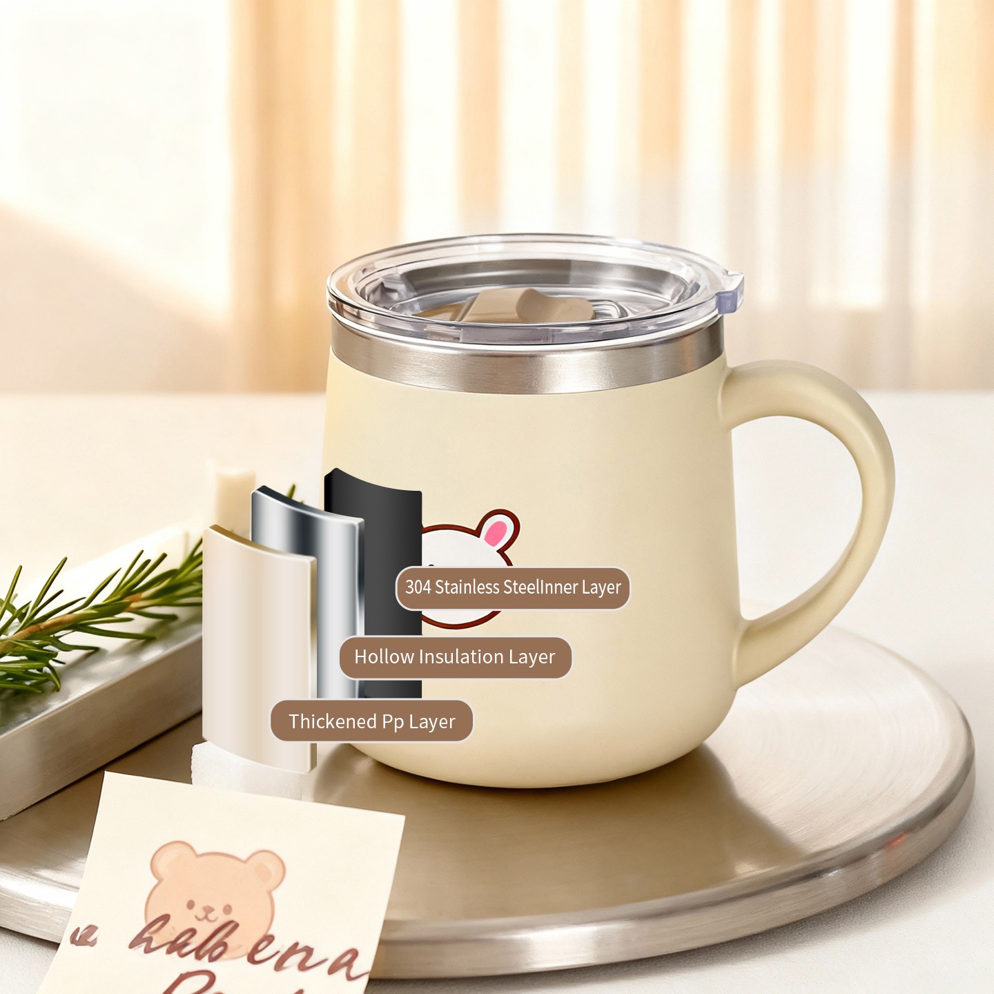 Tazza da Caffè in Acciaio Inox - Coffee Tea Warmer recensione e prezzo