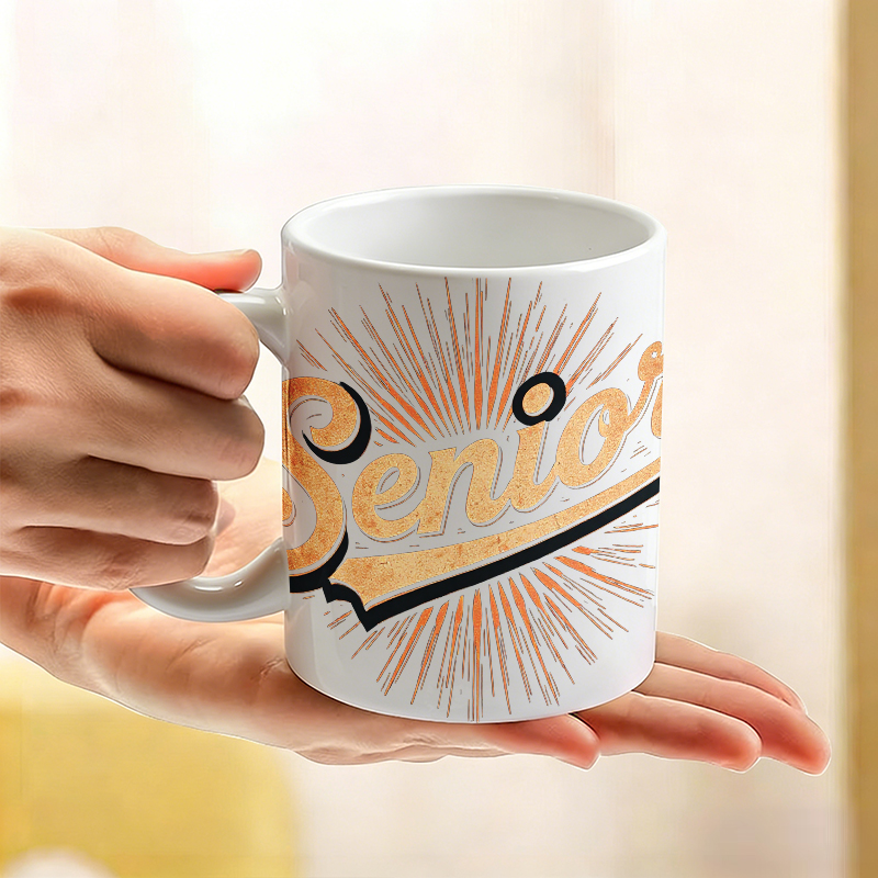 Tazza in Ceramica 'Senior' con - Coffee Tea Font recensione e prezzo